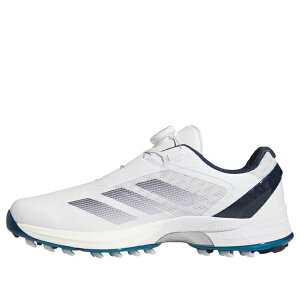 adidas �A�f�B�_�X �����Y �X�j�[�J�[ �yadidas adizero ZG Lo Boa Spikeless Golf 'Cloud White Night Indigo' JS1767�z �T�C�Y US_7.5(25.5cm)