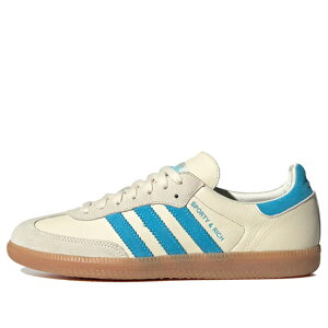 adidas �A�f�B�_�X �����Y �X�j�[�J�[ �yadidas x Sporty & Rich Samba OG 'Beige Blue' IE7096�z �T�C�Y US_M_4