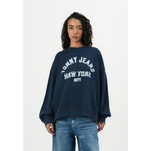 g~[qtBK[ fB[X p[J[EXEFbgVc AE^[ VARSITY CREW - Sweatshirt - dark night navy