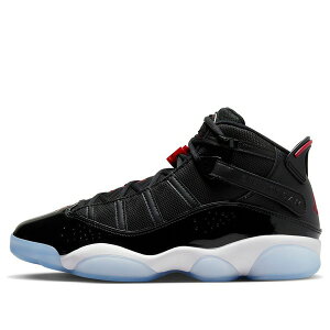 Air Jordan �W���[�_�� �����Y �X�j�[�J�[ �yAir Jordan 6 Rings 'Black Gym Red' 322992-064�z �T�C�Y US_10(28.0cm)
