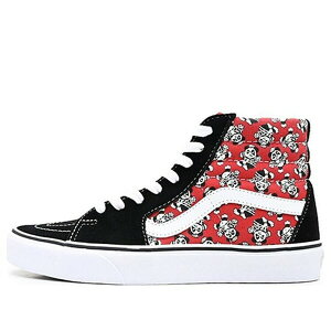 Vans �o���Y �����Y �X�j�[�J�[ �yVans SK8-HI Black/Red VN0A4U3C5I2�z �T�C�Y US_7(25.0cm)