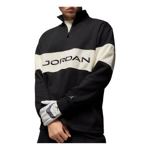 Air Jordan W[_ Y Xj[J[ yAir Jordan Sport Dri-FIT 1/4-Zip Golf Top 'Black Sail Dark Shadow' HF9919-010z TCY US_M_L