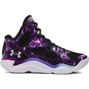 Under Armour A_[A[}[ Y Xj[J[ yUnder Armour Curry Spawn FloTro Tuff Crowd Amethystz TCY US_10(28.0cm) Mystic Magenta/Neo Turquoise/Metallic Black