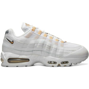 Nike �i�C�L �����Y �X�j�[�J�[ �yNike Air Max 95 OG Big Bubble White Team Gold�z �T�C�Y US_10.5(28.5cm) White/Team Gold