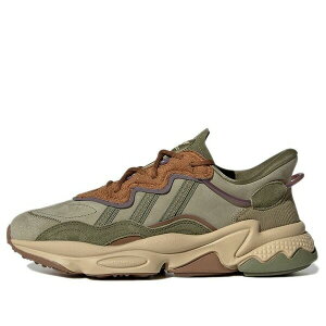 adidas �A�f�B�_�X ���f�B�[�X �X�j�[�J�[ �y(WMNS) adidas originals Ozweego 'Green Brown' GX8824�z �T�C�Y US_6(23.0cm)