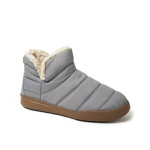 fBAtH[Y Y u[c V[Y Men's Bryant Nylon Puffer Indoor/Outdoor Slipper Boot Medium grey