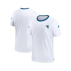 iCL Y Vc gbvX Men's White Indianapolis Colts Indiana Nights Alternate Coach Performance T-shirt White