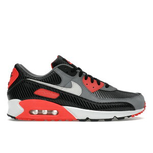 Nike iCL Y Xj[J[ yNike Air Max 90 Premium Carbon Fiber Infraredz TCY US_11.5(29.5cm) Black/Cool Grey/Bright Crimson/Photon Dust