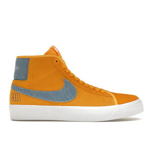 Nike �i�C�L �����Y �X�j�[�J�[ �yNike SB Zoom Blazer Mid Pro GT Grant Taylor University Gold Denim�z �T�C�Y US_7(25.0cm) University Gold/Game Royal/White/Black
