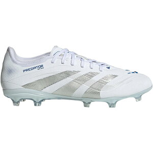 adidas �A�f�B�_�X �����Y �X�j�[�J�[ �yadidas Predator Pro FG Cloud White Silver Metallic Bright Royal�z �T�C�Y US_10.5(28.5cm) Cloud White/Silver Metallic/Bright Royal