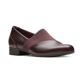 クラークス レディース サンダル シューズ Women's Juliet Gem Slip-On Flats Burgundy L