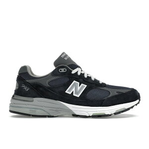 New Balance �j���[�o�����X �����Y �X�j�[�J�[ �yNew Balance 993 Kith Navy (Standard Width)�z �T�C�Y US_8(26.0cm) Navy/White