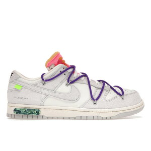 Nike �i�C�L �����Y �X�j�[�J�[ �yNike Dunk Low Off-White Lot 15�z �T�C�Y US_9.5(27.5cm) Sail/Neutral Grey