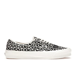 Vans �o���Y �����Y �X�j�[�J�[ �yVans Authentic Comme des Garcons Black Heel Tab (Curved Rubber)�z �T�C�Y US_9(27.0cm) Black De Blanc/Black