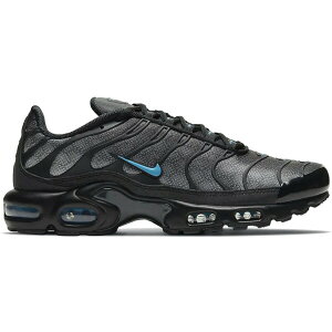 Nike �i�C�L �����Y �X�j�[�J�[ �yNike Air Max Plus Black Hex�z �T�C�Y US_M_15 Black/White/Laser Blue/Dark Smoke Grey