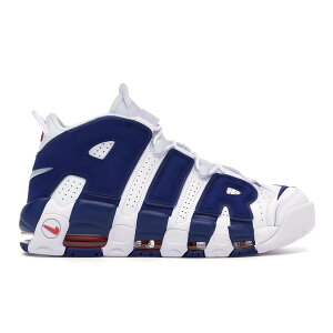 Nike iCL Y Xj[J[ yNike Air More Uptempo Knicksz TCY US_8(26.0cm) White/Deep Royal Blue-Team Orange