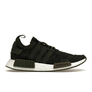 adidas �A�f�B�_�X �����Y �X�j�[�J�[ �yadidas NMD R1 Night Cargo Glitch�z �T�C�Y US_5(23.0cm) Night Cargo/Night Cargo/Hi Res Green
