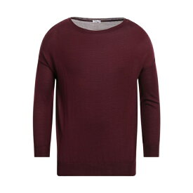 【送料無料】 ロッソピューロ メンズ ニット&セーター アウター Sweaters Burgundy