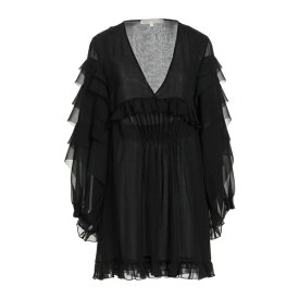 【送料無料】 バビロン レディース ワンピース トップス Mini dresses Black