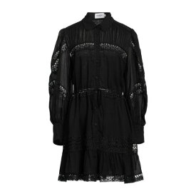 【送料無料】 チャロ ルイス イビザ レディース ワンピース トップス Mini dresses Black