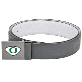 ジャーディン メンズ ベルト アクセサリー Oregon Ducks Reversible Leather Belt Gray