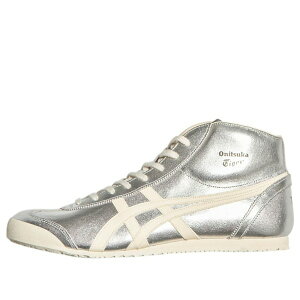 Onitsuka Tiger �I�j�c�J�^�C�K�[ �����Y �X�j�[�J�[ �yOnitsuka Tiger Mexico Mid Runner 'Silver Cream' 1183B577-020�z �T�C�Y US_12.5(30.5cm)