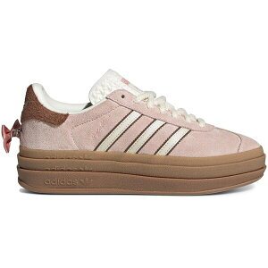 adidas �A�f�B�_�X ���f�B�[�X �X�j�[�J�[ �yadidas Gazelle Bold Disney��s The Aristocats Marie (Women's)�z �T�C�Y US_5.5(22.5cm) Sandy Pink/Off White/Clear Brown