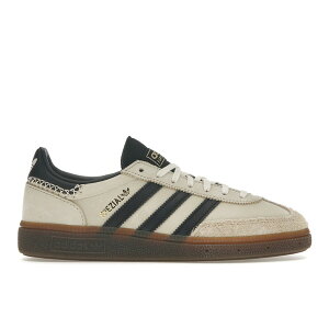 adidas �A�f�B�_�X ���f�B�[�X �X�j�[�J�[ �yadidas Handball Spezial Wonder White Black (Women's)�z �T�C�Y US_W_10.5 Wonder White/Core Black/Magic Beige