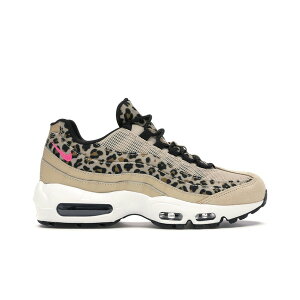 Nike �i�C�L ���f�B�[�X �X�j�[�J�[ �yNike Air Max 95 Animal Pack (Women's)�z �T�C�Y US_W_11.5 Desert Ore/Laser Fuchsia-Black-Wheat-White