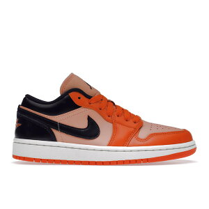 Jordan �W���[�_�� ���f�B�[�X �X�j�[�J�[ �yJordan 1 Low Orange Black (Women's)�z �T�C�Y US_8(25.0cm) Orange/Black