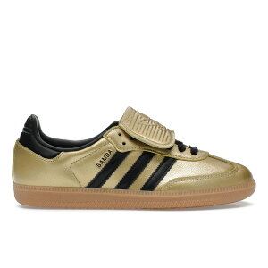 adidas �A�f�B�_�X ���f�B�[�X �X�j�[�J�[ �yadidas Samba LT Gold Metallic Black Gum (Women's)�z �T�C�Y US_8(25.0cm) Gold Metallic/Core Black/Gum