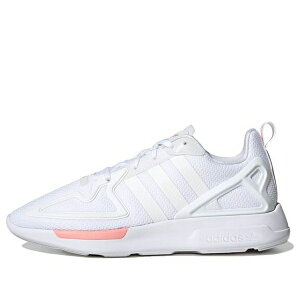 adidas �A�f�B�_�X ���f�B�[�X �X�j�[�J�[ �y(WMNS) adidas ZX 2K Flux 'White Glow Pink' FV8981�z �T�C�Y US_5(22.0cm)