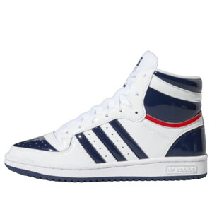 adidas �A�f�B�_�X ���f�B�[�X �X�j�[�J�[ �y(WMNS) adidas Top Ten HI 'White' FX9813�z �T�C�Y US_7(24.0cm)