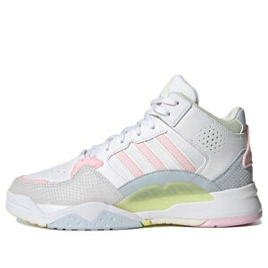 adidas �A�f�B�_�X ���f�B�[�X �X�j�[�J�[ �y(WMNS) adidas Neo 5th Quarter 'White Pink Yellow' FY6640�z �T�C�Y US_W_4.5