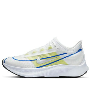 Nike �i�C�L ���f�B�[�X �X�j�[�J�[ �y(WMNS) Nike Zoom Fly 3 'White Silver Blue Lime' AT8241-104�z �T�C�Y US_8.5(25.5cm)
