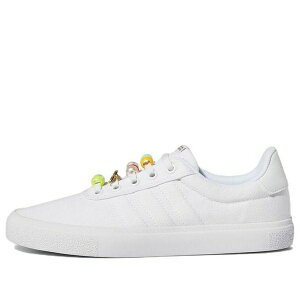 adidas �A�f�B�_�X ���f�B�[�X �X�j�[�J�[ �y(WMNS) adidas neo Vulc Raid3r x FARM Rio 'White Gold Metallic' GY9190�z �T�C�Y US_5(22.0cm)