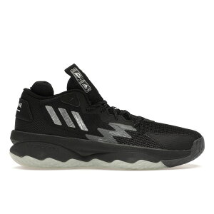 adidas �A�f�B�_�X �����Y �X�j�[�J�[ �yadidas Dame 8 Admit One Core Black�z �T�C�Y US_12(30.0cm) Core Black/Silver Metallic/Grey Six