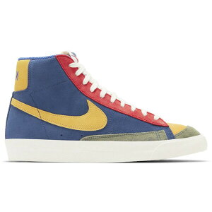 Nike �i�C�L �����Y �X�j�[�J�[ �yNike Blazer Mid 77 Puff N Stuff�z �T�C�Y US_9.5(27.5cm) Coastal Blue/Sunlight Color/University Red/Sage Green/Sail White