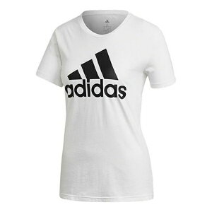 adidas AfB_X fB[X Xj[J[ y(WMNS) adidas Large Alphabet Logo Short Sleeve White FQ3238z TCY US_W_M