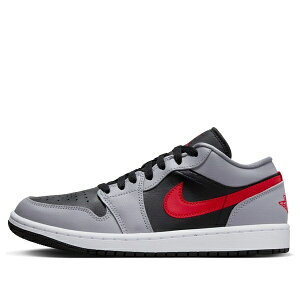 Air Jordan �W���[�_�� ���f�B�[�X �X�j�[�J�[ �y(WMNS) Air Jordan 1 Low 'Cement Grey Fire Red' FZ4183-002�z �T�C�Y US_W_10