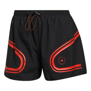 adidas AfB_X fB[X Xj[J[ y(WMNS) adidas by Stella McCartney TruePace Running Shorts 'Black Red' HD9118z TCY US_W_XS
