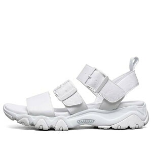 Skechers XPb`[Y fB[X Xj[J[ y(WMNS) Skechers D lites 2.0 Sandal White 32998-WHTz TCY US_7(24.0cm)