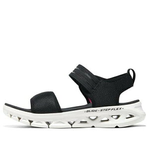 Skechers XPb`[Y fB[X Xj[J[ y(WMNS) Skechers Go Glide-Step Flex Sandal 'Black White' 141251-BKWz TCY US_9(26.0cm)