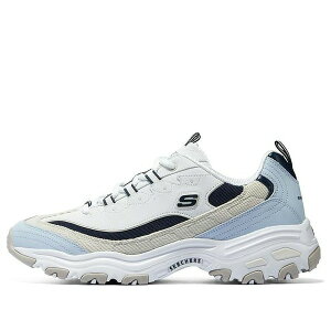Skechers �X�P�b�`���[�Y �����Y �X�j�[�J�[ �ySkechers D'Lites Varsity Spirit Sneaker 'White Beige Blue' 894282-NTNV�z �T�C�Y US_10(28.0cm)