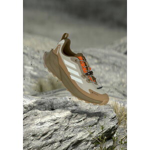 �A�f�B�_�X �e���b�N�X �����Y �n�C�L���O �X�|�[�c TRAILMAKER 2 GORE TEX SPEED LACE - Hiking shoes - alumina/off white/cardboard