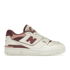 New Balance ニューバランス レディース スニーカー 【New Balance 550】 サイズ US_W_5W Washed Burgundy (Women's)