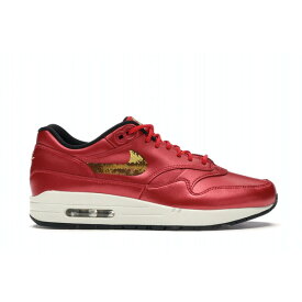 Nike ナイキ レディース スニーカー 【Nike Air Max 1】 サイズ US_5.5W(22.5cm) Red Gold Sequin (Women's)