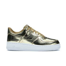 Nike ナイキ レディース スニーカー 【Nike Air Force 1 Low Metallic】 サイズ US_9.5W(26.5cm) Gold (Women's)