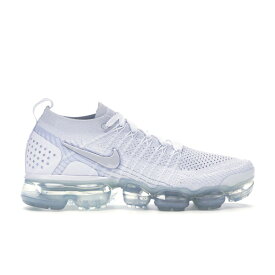 Nike ナイキ レディース スニーカー 【Nike Air VaporMax Flyknit 2】 サイズ US_5.5W(22.5cm) White Vast Grey (Women's)