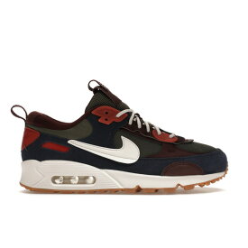 Nike ナイキ レディース スニーカー 【Nike Air Max 90 Futura】 サイズ US_5.5W(22.5cm) Medium Olive Navy (Women's)